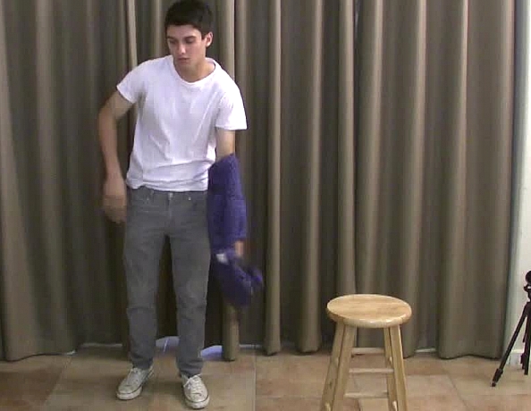 Curtis' First and Last Spanking - SpankingStraightBoys.com
